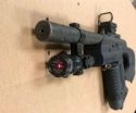 Gun found at the scene