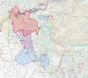 Ferguson Fire map 7-21-18