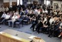Packed room for Sheriff Bill Pooley's appointment