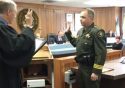 Bill Pooley Takes Oath Of Office From Judge Donald Segerstrom