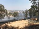 Fire in Lake Don Pedro area