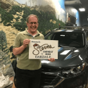 Mark Truppner Winner of Chicken Ranch Casino 2018 Summer Equnox Giveaway with Steves Chevrolet Buick of Oakdale