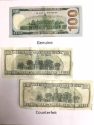 Counterfeit $100 bills