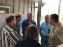 United States Secretary of Interior Ryan Zinke at the Ferguson Fire Camp