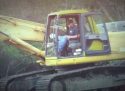 raden Varney doing what he loved -- moving earth with heavy equipment