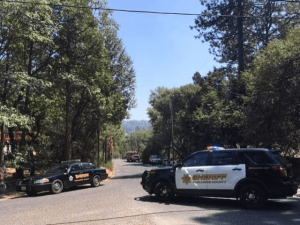 Crystal Falls area house fire road closure Aug 13 2018