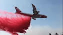 747 retardant drop on Donnell Fire Aug 13 2018 USFS Photo