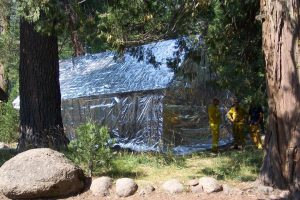 Protecting Structures from Donnell Fire