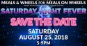 Meals On Wheels Saturday Night Fever at-Railtown 1897 Fundraiser Flyer