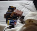 SPD Photo of credit cards seized in DeFilippo-Rosas Arrests July 27 2018