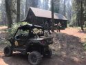 TCSO Deputies making evacuation advisories on the Donnell Fire