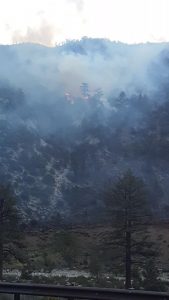 Boot Fire isolated hotspot 9-12-18
