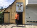 Owner James Franz outside the Intake Sports Bar & Grill