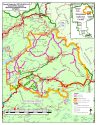 Donnell Fire Forest Closure Map