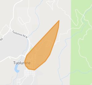 PGE Tuolumne Outage