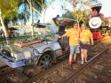 Oliver and Terry Holler During A Past Visit To Railtown 1897