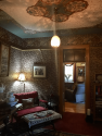 Utica Mansion parlor looking into ballroom area