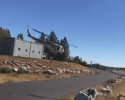 CAL Fire helicopter leaves to go to Glencoe