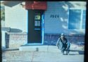 Suspicious Man at Bus Stop