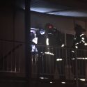 Fire at the Mark Twain Apartments in Sonora