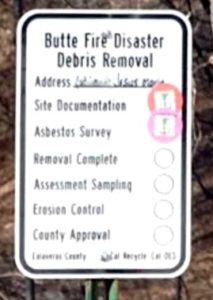 Butte Fire Signs Can Now Come Down, Be Recycled