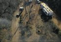 Investigation in Mountain Ranch - view from overhead