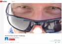 Sonora Police Lip Sync Challenge screen shot of Chief Turu VanderWeil with Thriller eye lenses