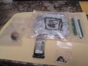 Items confiscated during Jamestown bust