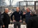 Governor Jerry Brown meets with FEMA Administrator Brock Long, Secretary Ryan Zinke and Governor's Office of Emergency Services Director Mark Ghilarducci over Camp Fire Nov 14 2018