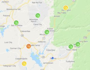 Power outages in the Mother Lode