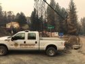TCSO deputies provide mutual aid after the Camp Fire flames passed the Concow area in Butte County