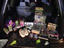 Stolen items found in vehicle