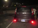 Bower's SUV in the casino parking lot