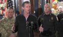 Governor Gavin Newsom in Colfax announcing wildfire funding