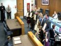 Elected leaders take oath of office