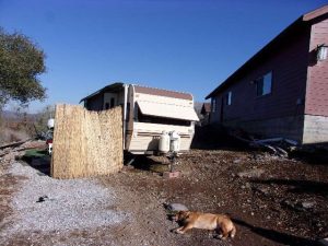 Scene of the burglary