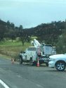 ATT crew on OByrnes Ferry Road with no noticable snow during Feb 5 2019 storm