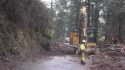 Crews clearing downed tree on HWY 26 east of Glencoe