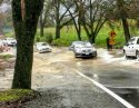 Flooding on Highway 49 near Rawhide Road