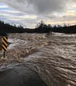 Flooding in the Chinese Camp area
