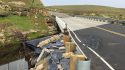 Merced County Government photo of closed La Grange Road section north of Snelloing Feb 12 2019