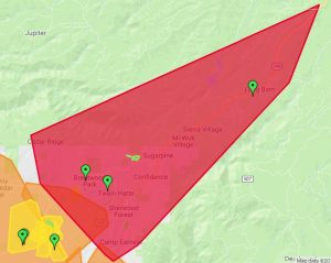 Twain Harte to Long Barn power outage impacting 6269 customers
