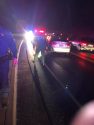 Car found running in middle of Mono Way
