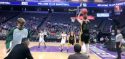 Sonora High player sinks a three pointer during the game against the Liberty Ranch Hawks of Galt