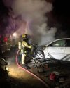 Vehicle Fire in Crystal Falls