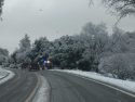 Traffic Accident In Snow