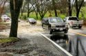 Flooding on Highway 49 near Fraguero Road