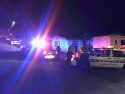 Arrest scene on Bonanza Road in Sonora