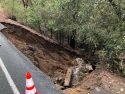 Hwy 26 slip-out near Mokelumne Hill March 4 2019