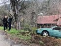 Van crash on HWY 49 in Sonora